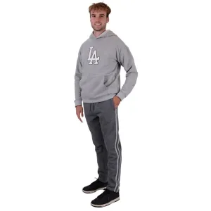 LA College Hoodie, Grey Marle, Size XL