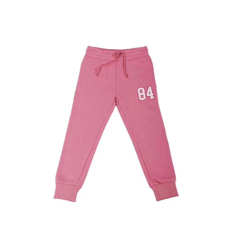LA College Track Pants, Blush, Size 3