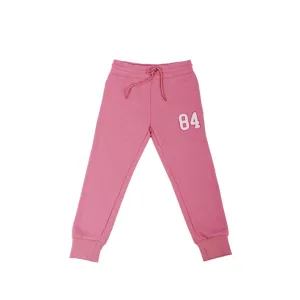 LA College Track Pants, Blush, Size 3