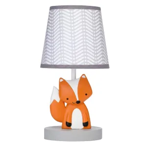 Lambs & Ivy Acorn Lamp with Shade & Bulb