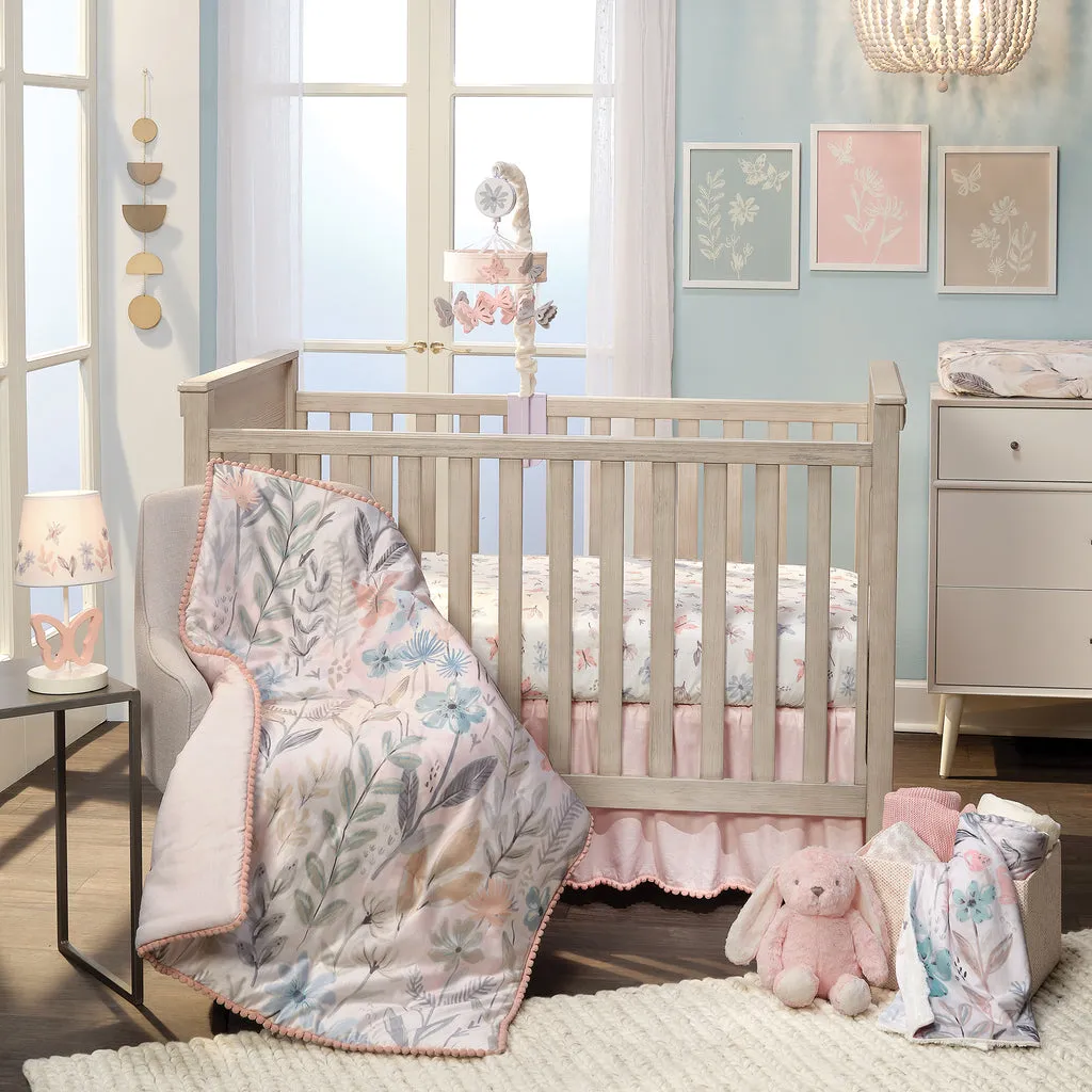 Lambs & Ivy Baby Blooms Changing Pad Cover