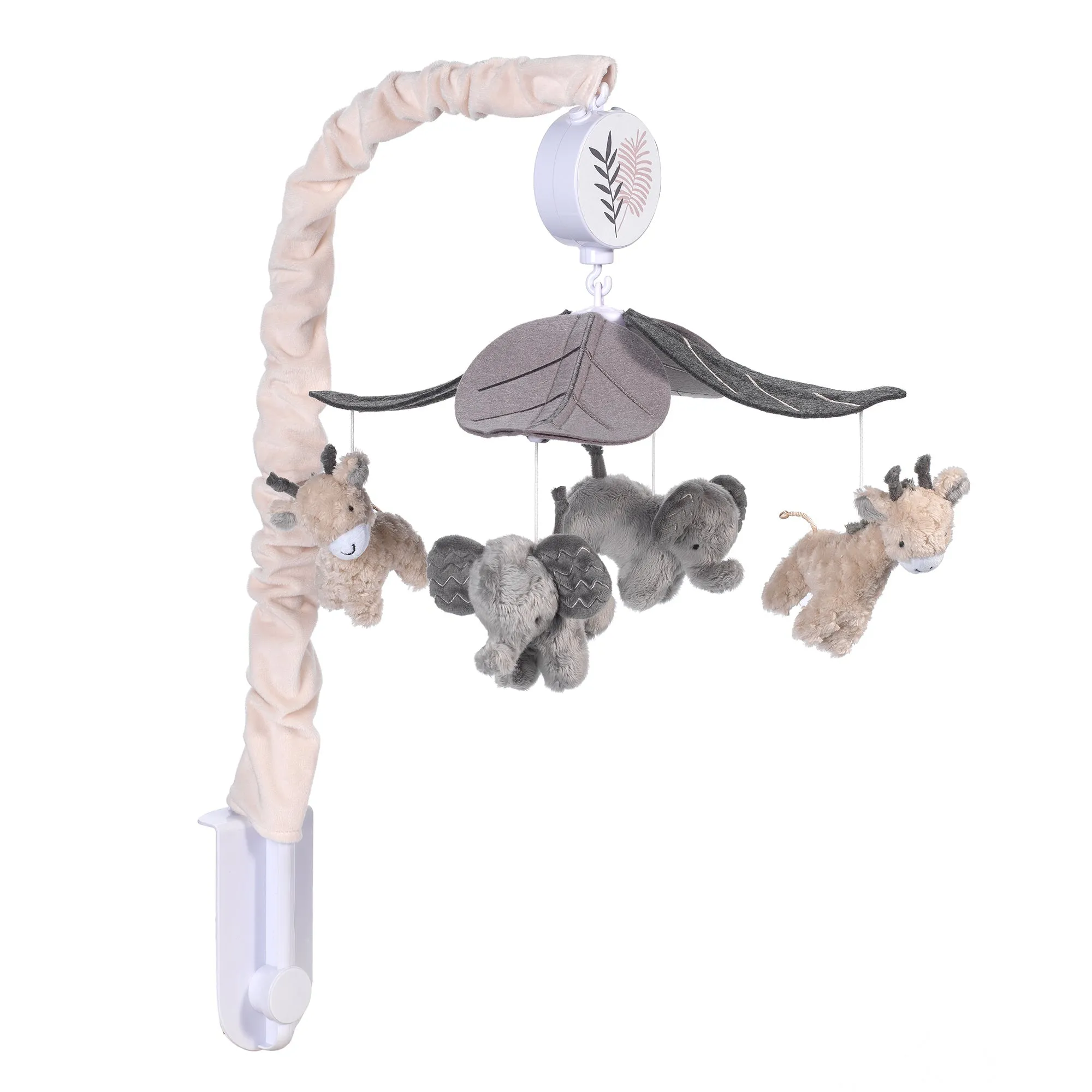 Lambs & Ivy Baby Jungle Musical Baby Crib Mobile
