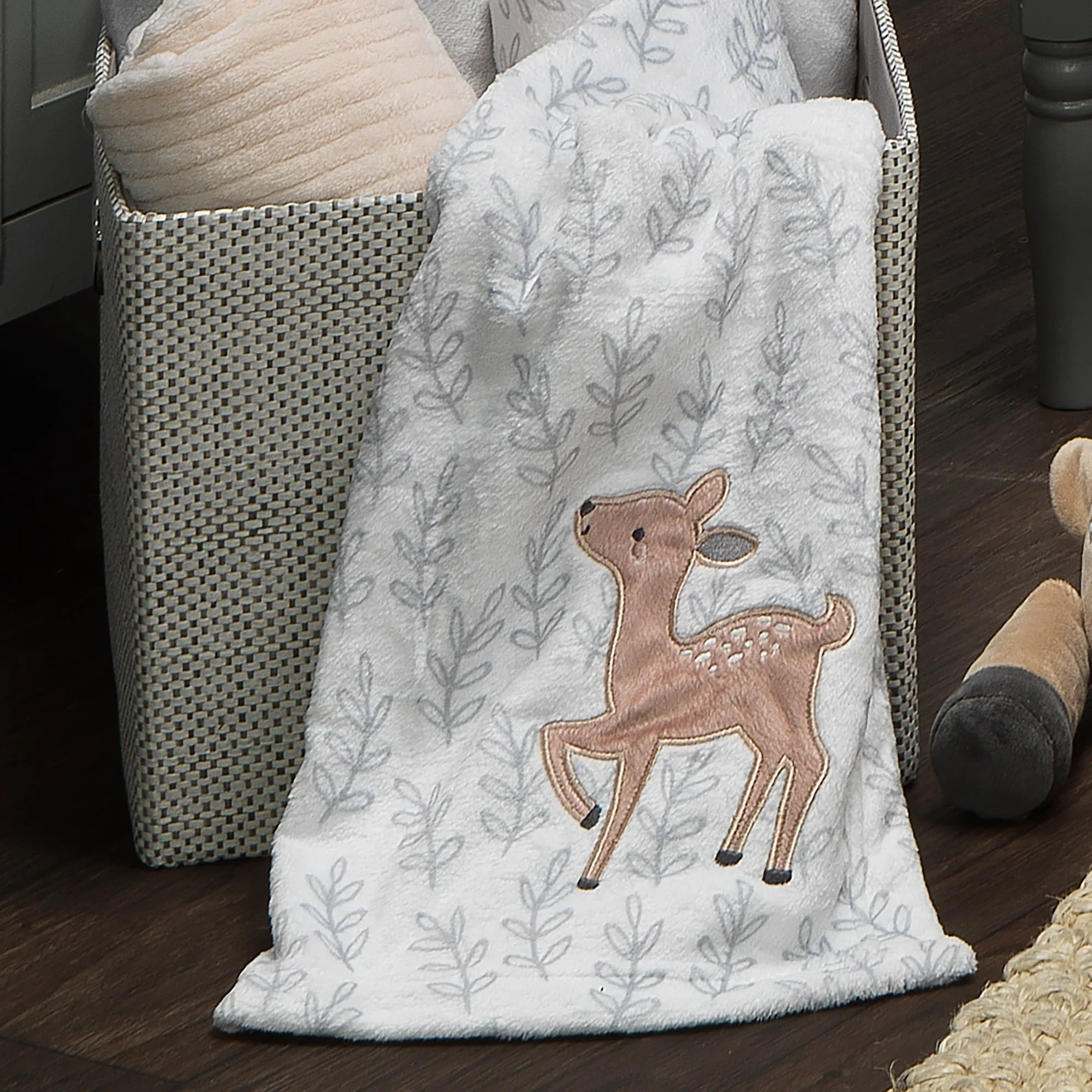 Lambs & Ivy Deer Park Baby Blanket