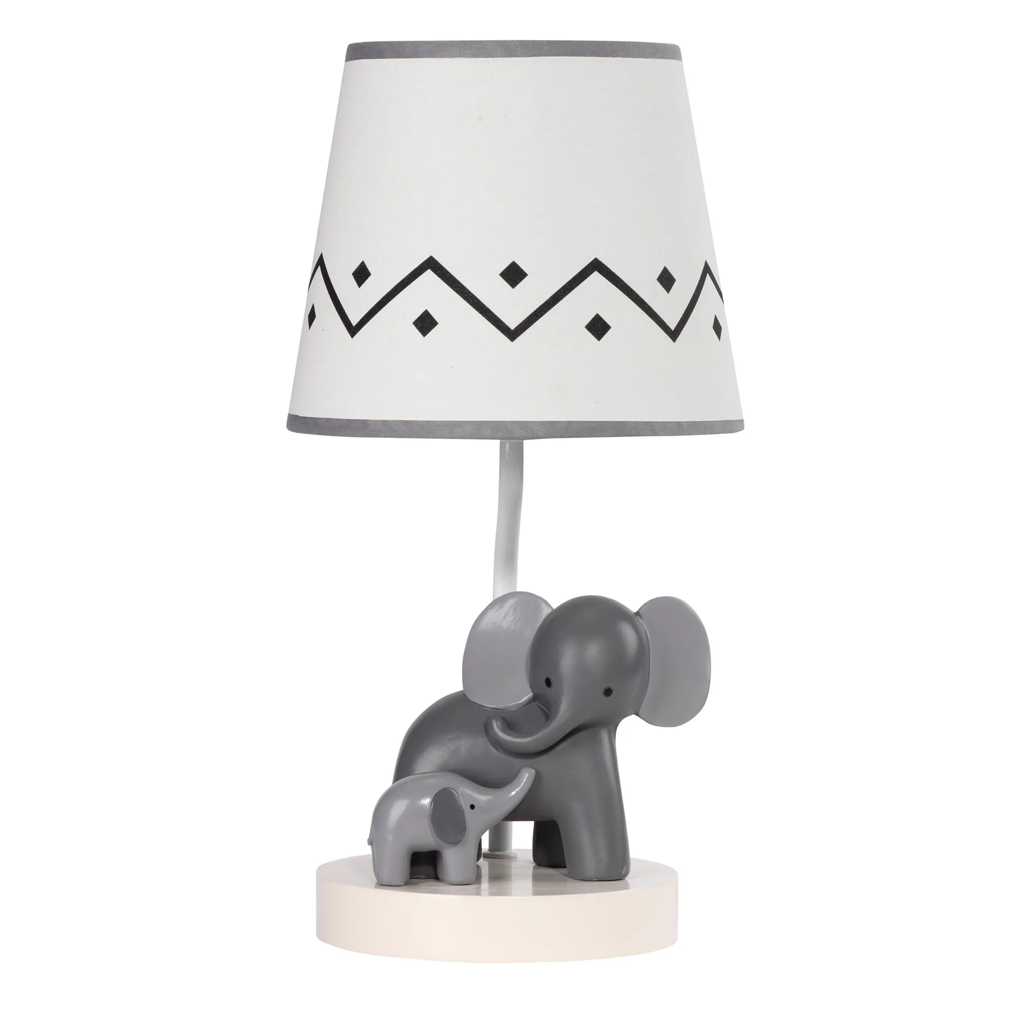 Lambs & Ivy Me & Mama Nursery Lamp with Shade & Bulb