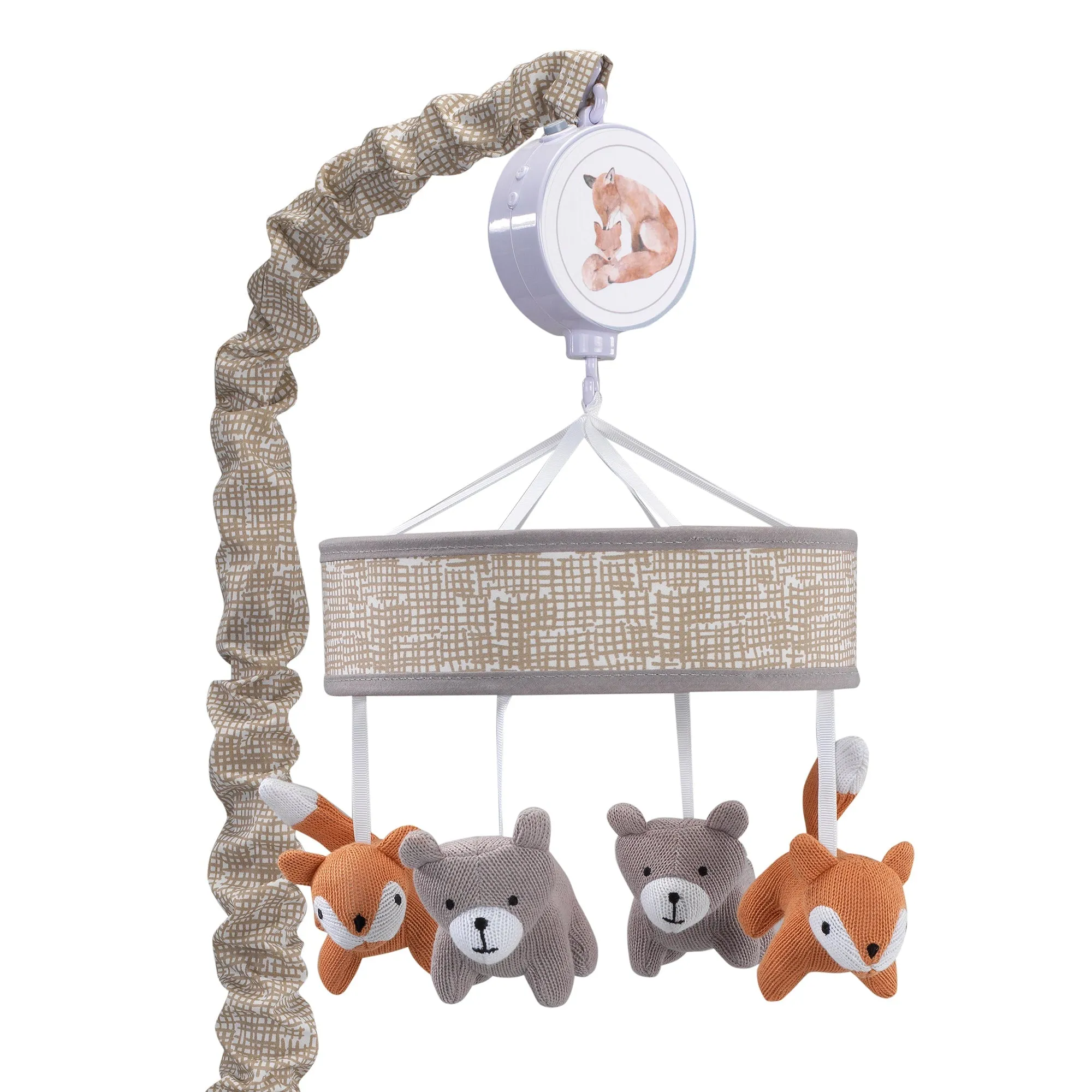 Lambs & Ivy Painted Forest Musical Baby Crib Mobile