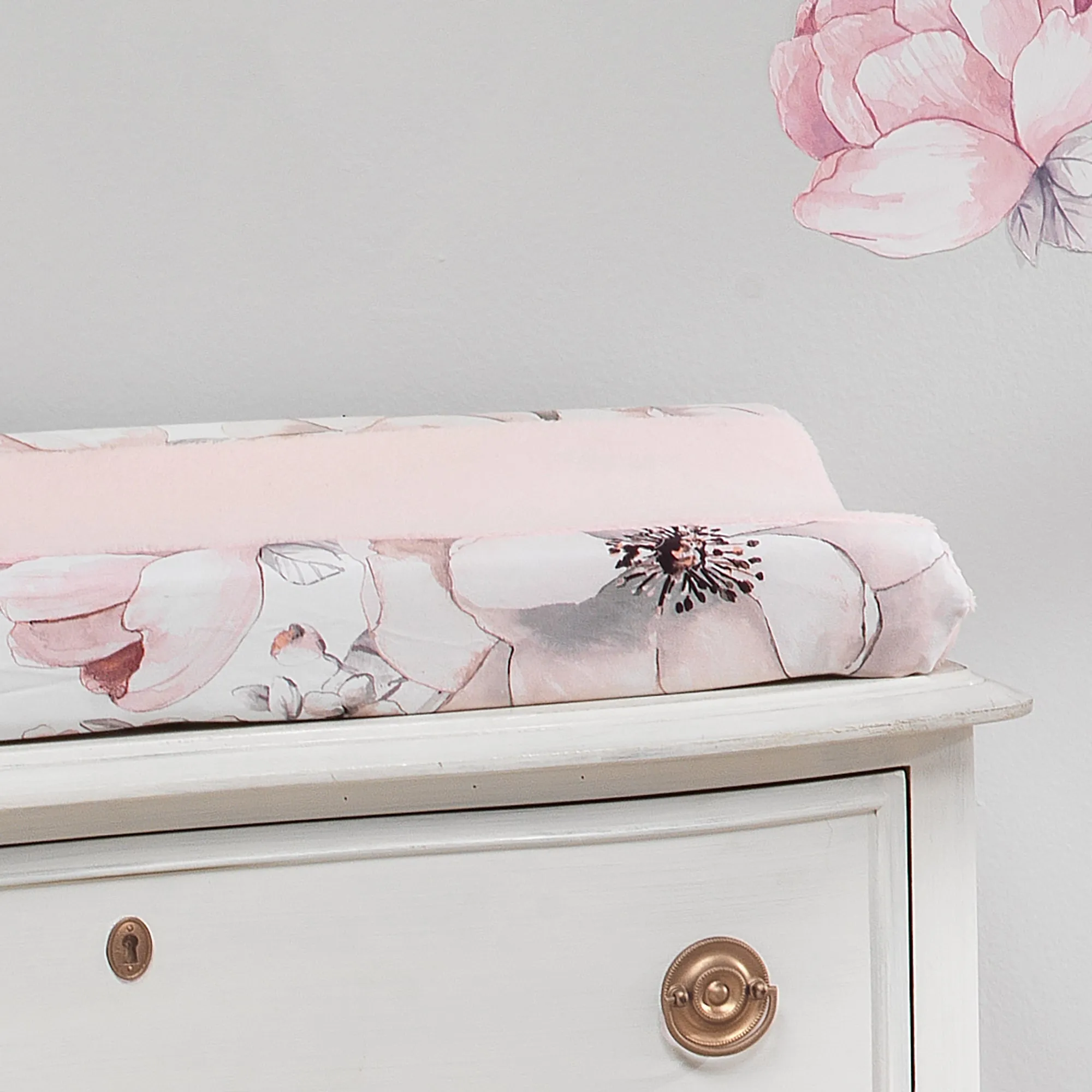 Lambs & Ivy Signature Botanical Baby Changing Pad Cover