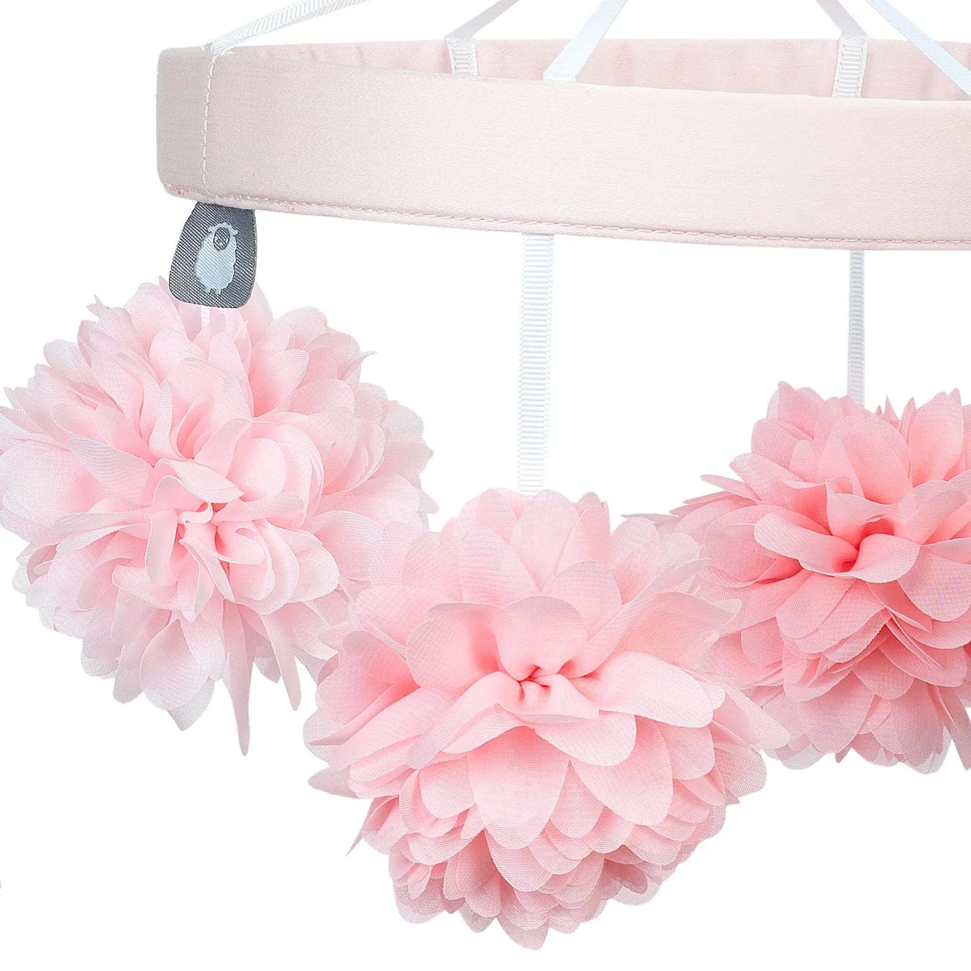 Lambs & Ivy Signature Botanical Baby Musical Baby Crib Mobile