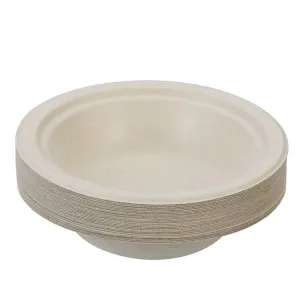 L&L Eco Side Bowl, Natural, 18cm, 30pk