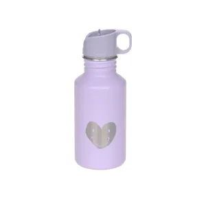 Lassig Bottle Stainless Steel - Little Gang - Heart Lilac