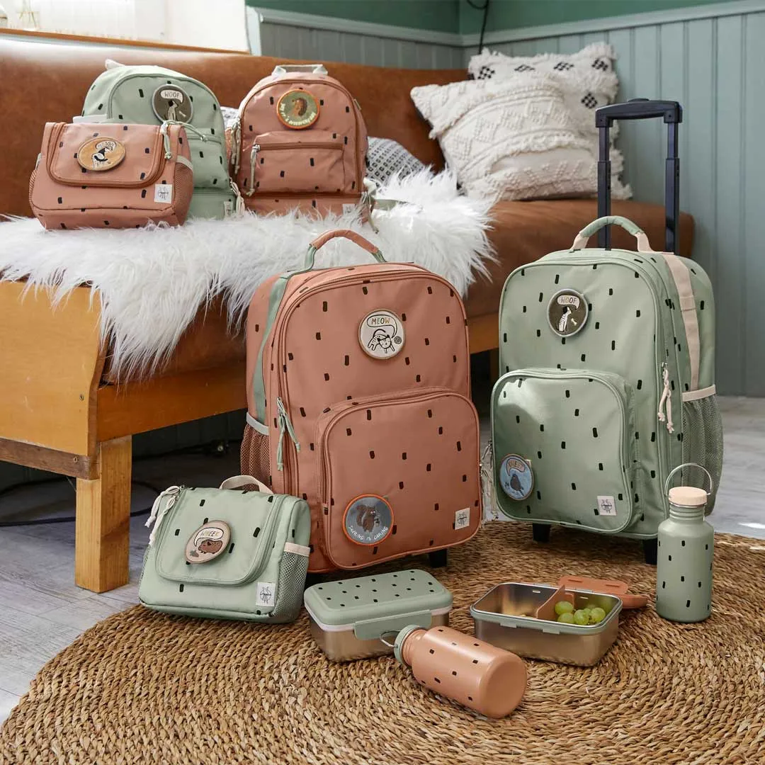 Lassig Stainless Steel Lunchbox - Happy Prints