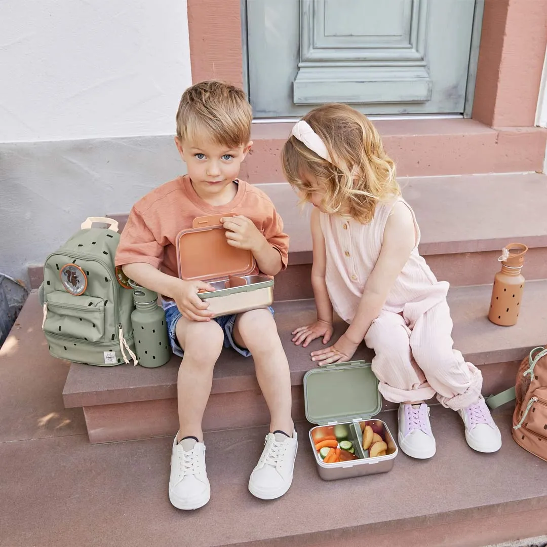 Lassig Stainless Steel Lunchbox - Happy Prints