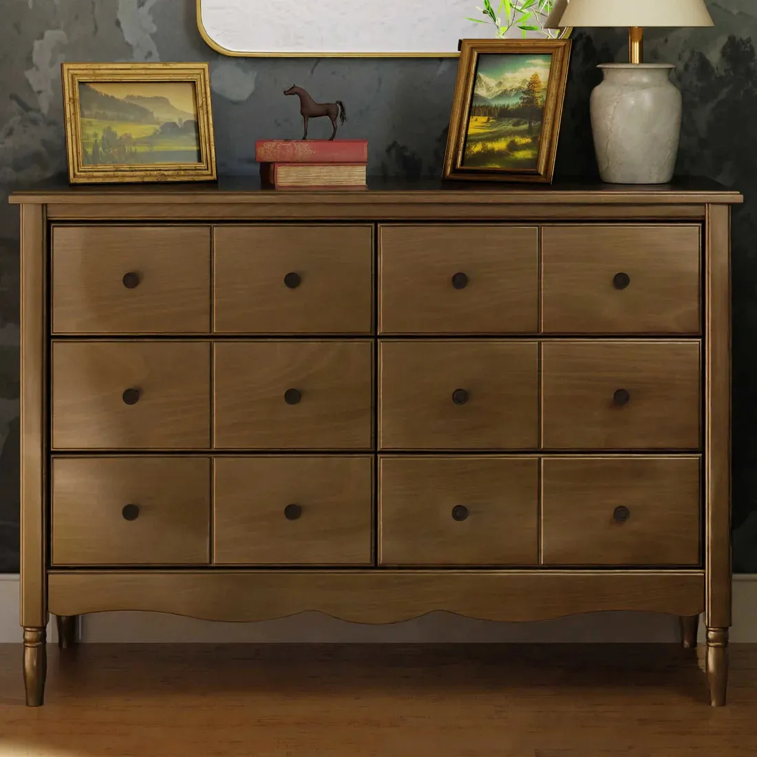 Liberty 6 Dr. Dresser Natural Walnut