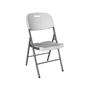 Lifestyle Folding Chair Plain White