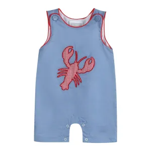 Lil Cactus Denim Look Crawfish Romper