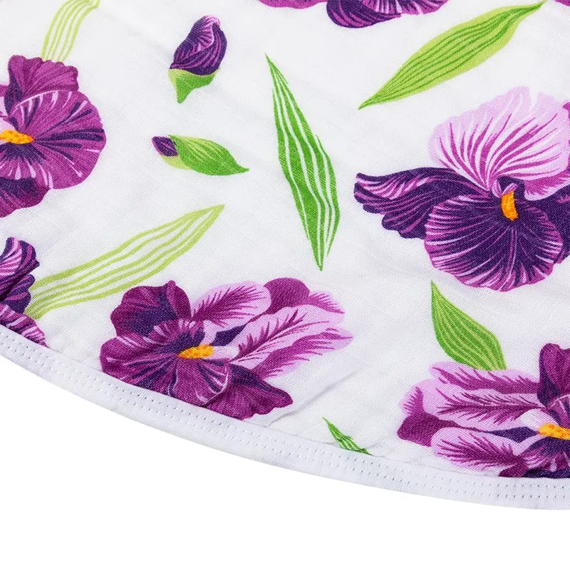 Little Hometown 2-in-1 Burp Cloth and Bib | Iris