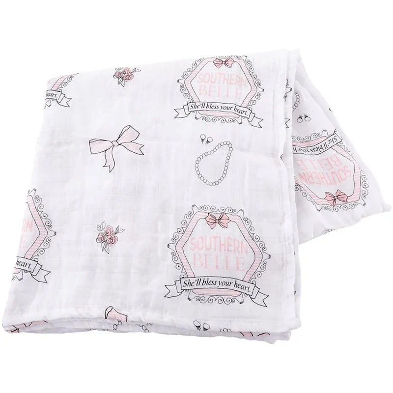 Little Hometown Southern Belle Swaddle Blanket