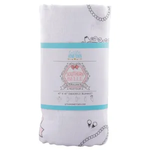 Little Hometown Southern Belle Swaddle Blanket