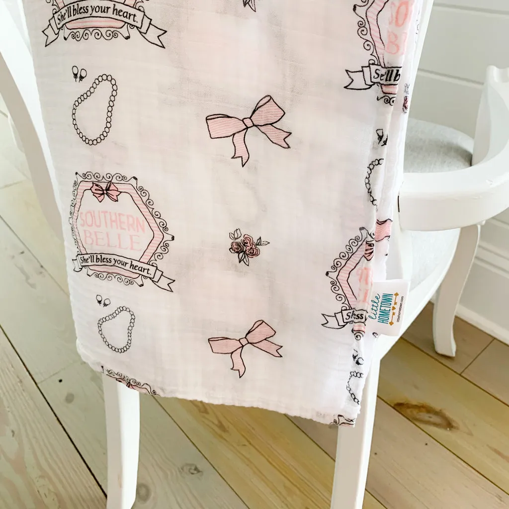 Little Hometown Southern Belle Swaddle Blanket