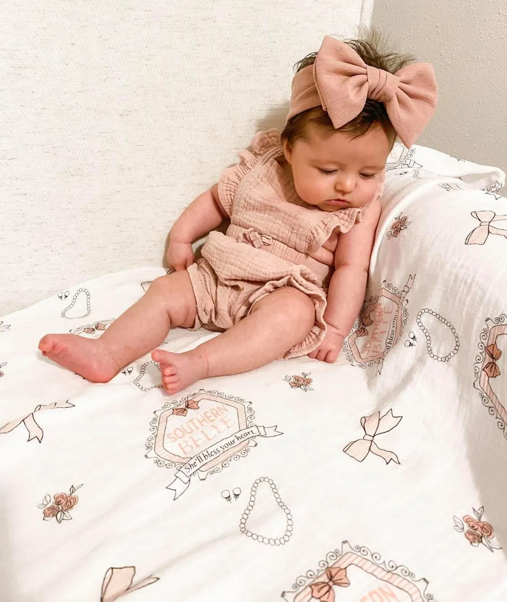 Little Hometown Southern Belle Swaddle Blanket