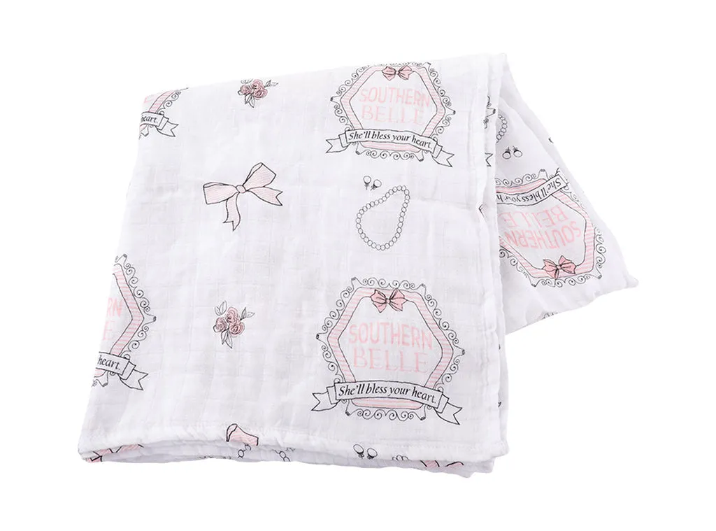 Little Hometown Southern Belle Swaddle Blanket