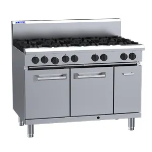 LUUS Professional 8 Burner Oven 1200mm - RS-8B