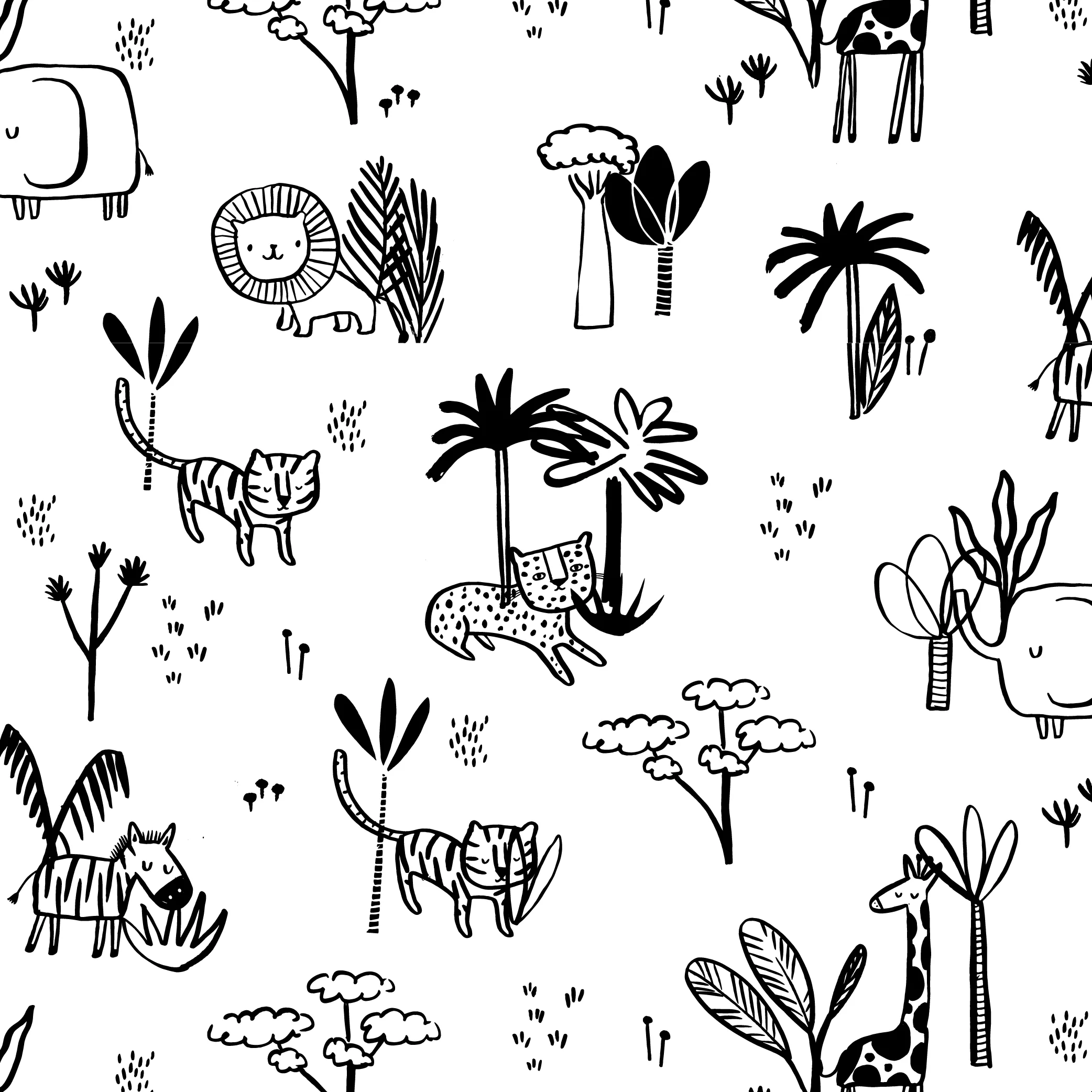 Magnetic Me Animal Safari Footie