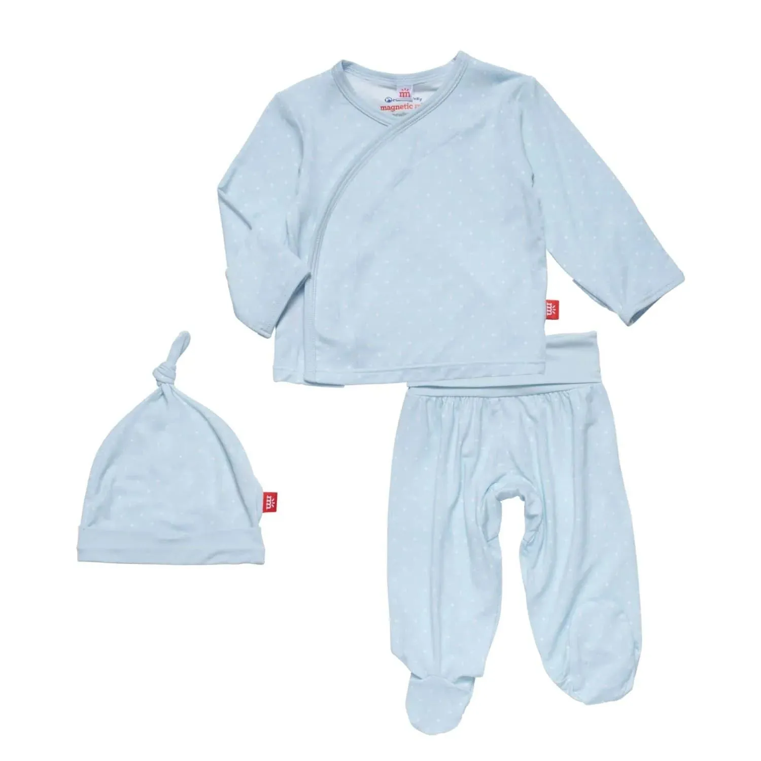 Magnetic Me Pin Dot Kimono Set