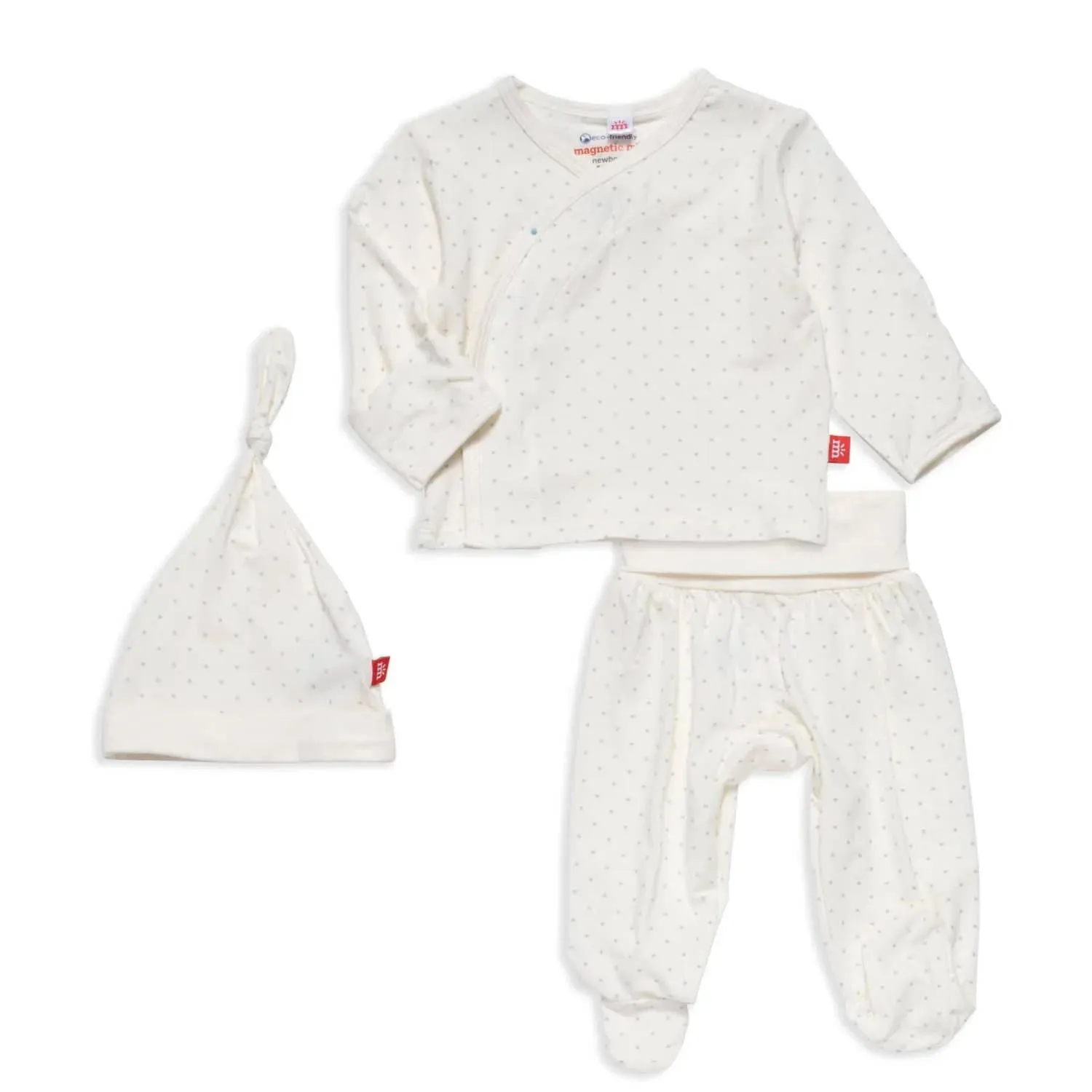 Magnetic Me Pin Dot Kimono Set