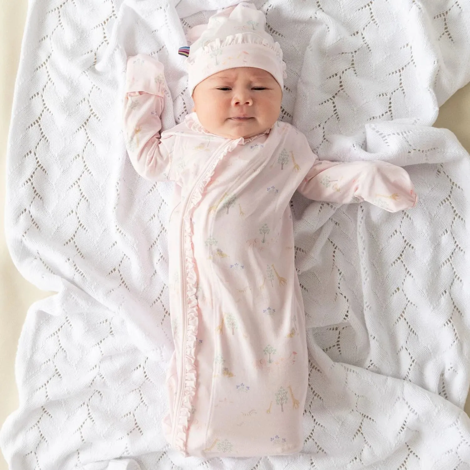Magnetic Me Pink Safari Gown & Hat Set