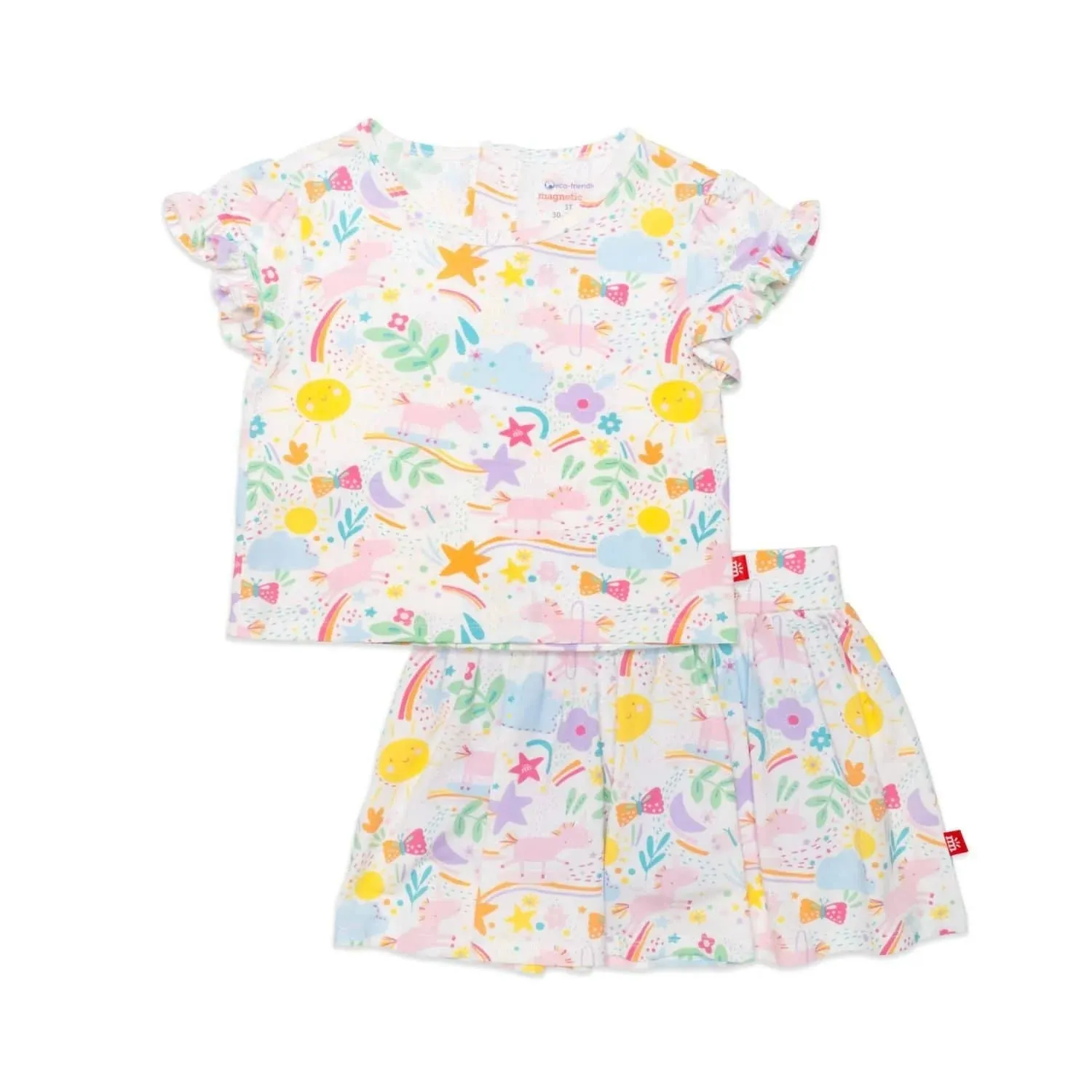 Magnetic Me Sunny Day Vibes Top   Skort Set
