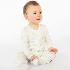 Magnetic Me White Serene Safari Footie