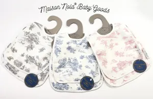 Maison Nola Storyland Toile Bib & Burp Set