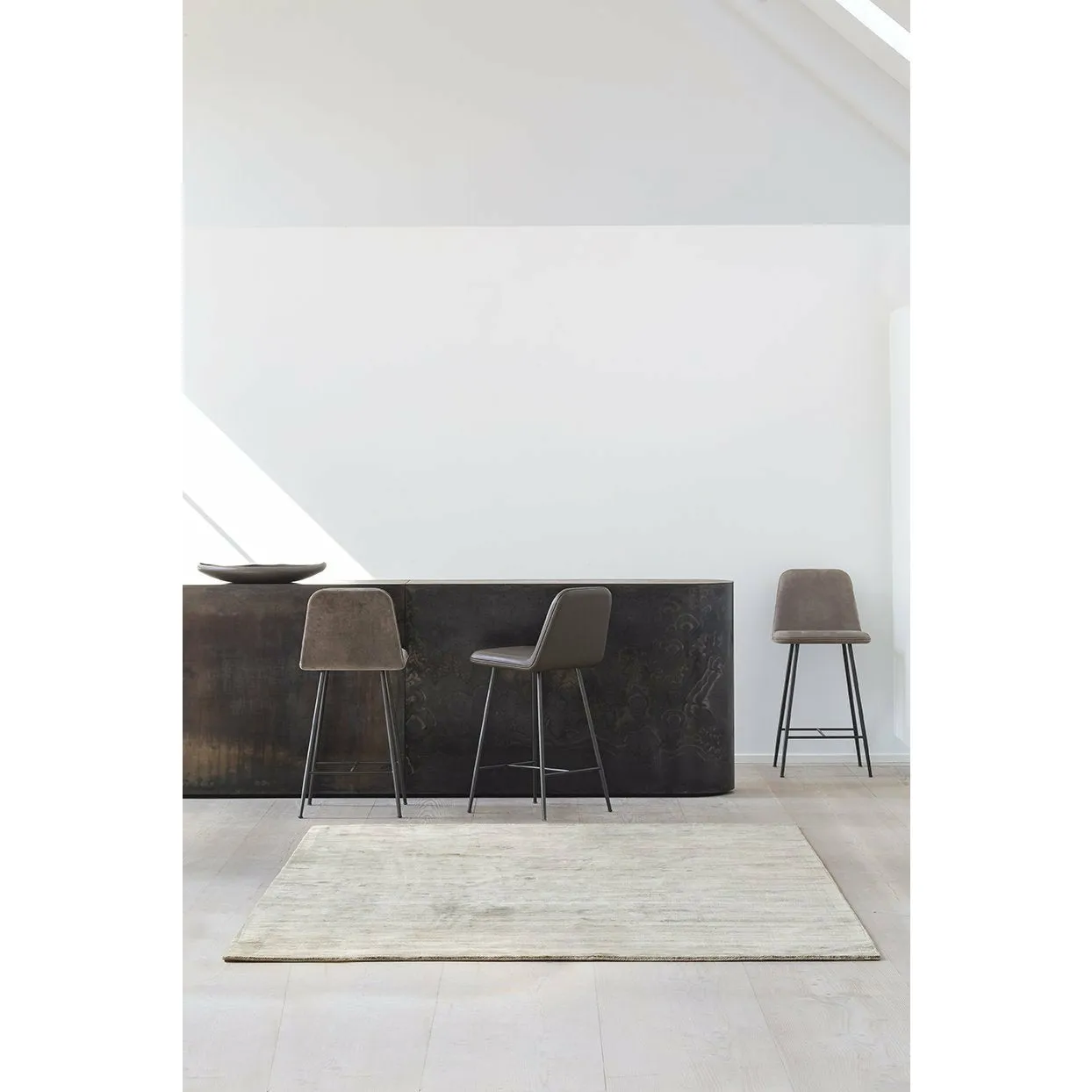 Massimo Karma Rug Olive Green, 160x230 Cm