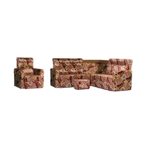 Matrix Corner Lounge Suite 5pc Fabric Assorted Colors