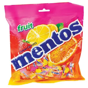 Mentos Fruit Big Bag, 405gm