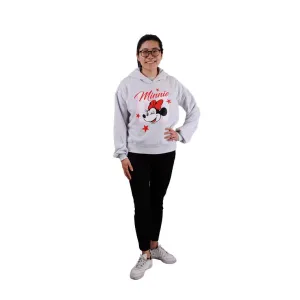 Minnie Hoodie, Grey Marle, Size 16