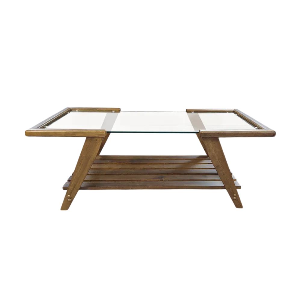 Mkh Coffee Table L1200 x W600 x H450mm Walnut