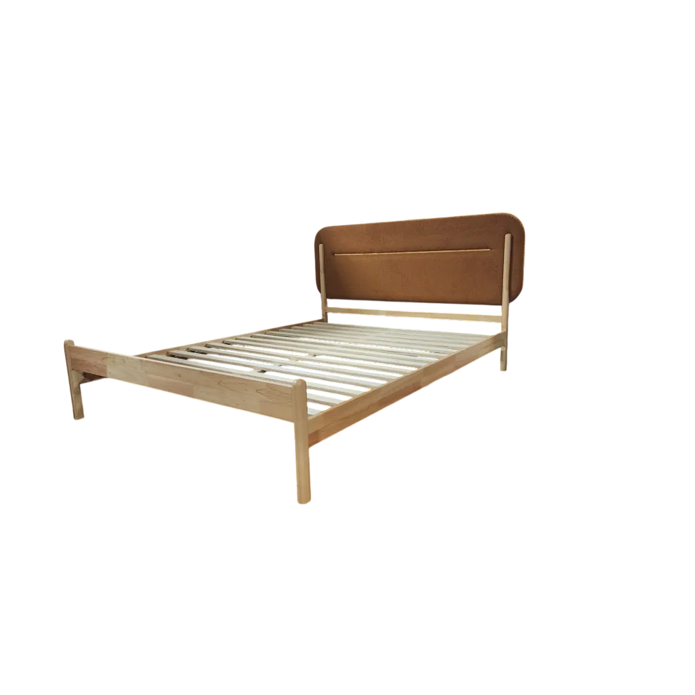 Mkh Queen Bed Brown