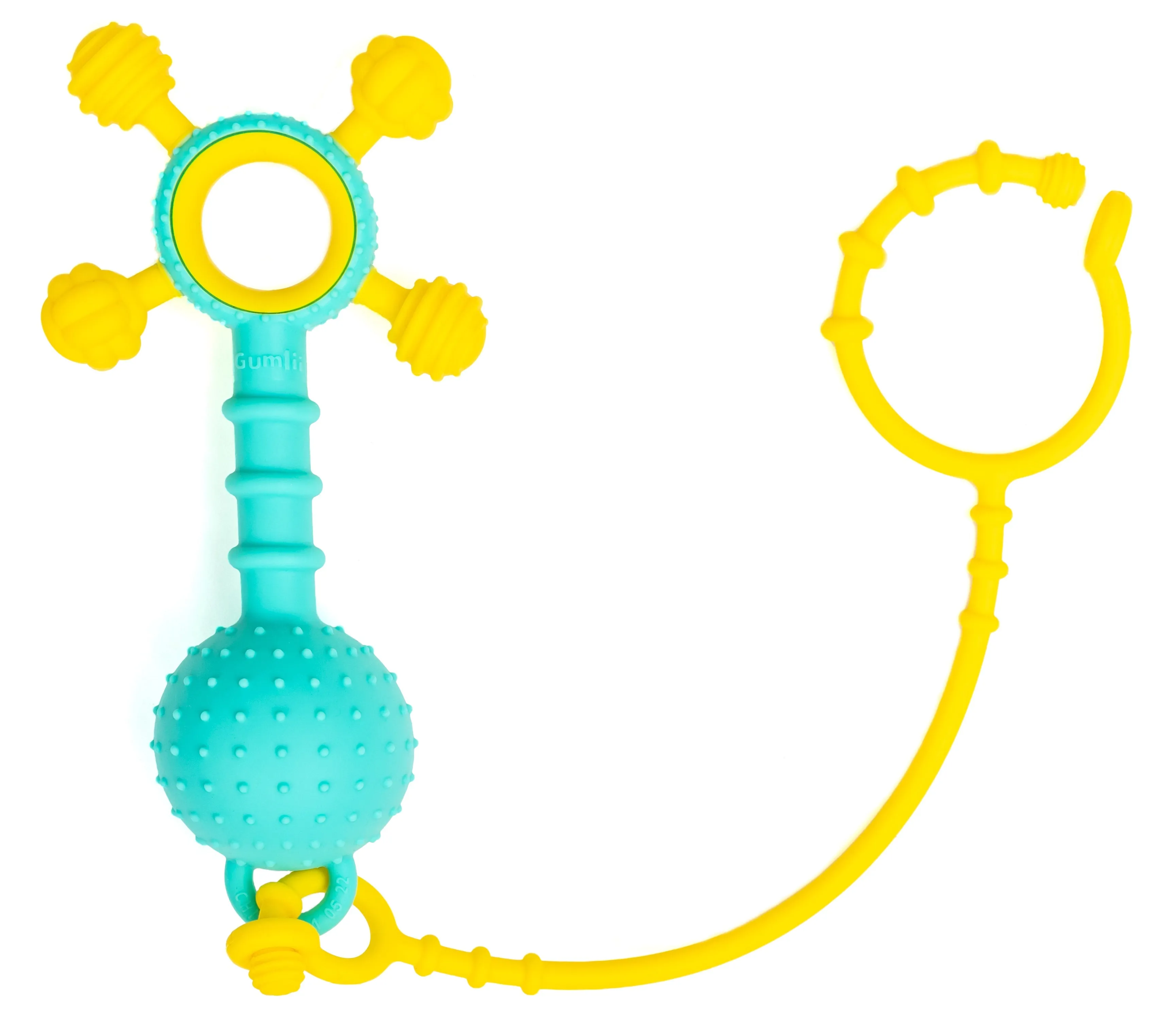 Mobi Gumlii Sensory Teether & Rattle