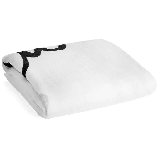 Modern Burlap God Knew My Heart Needed You Swaddle Blanket