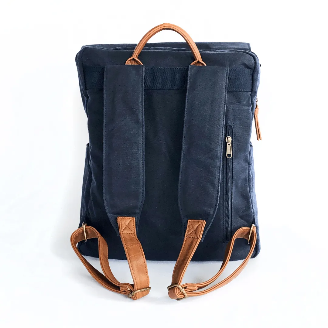 Momkindness Duo Backpack - Navy