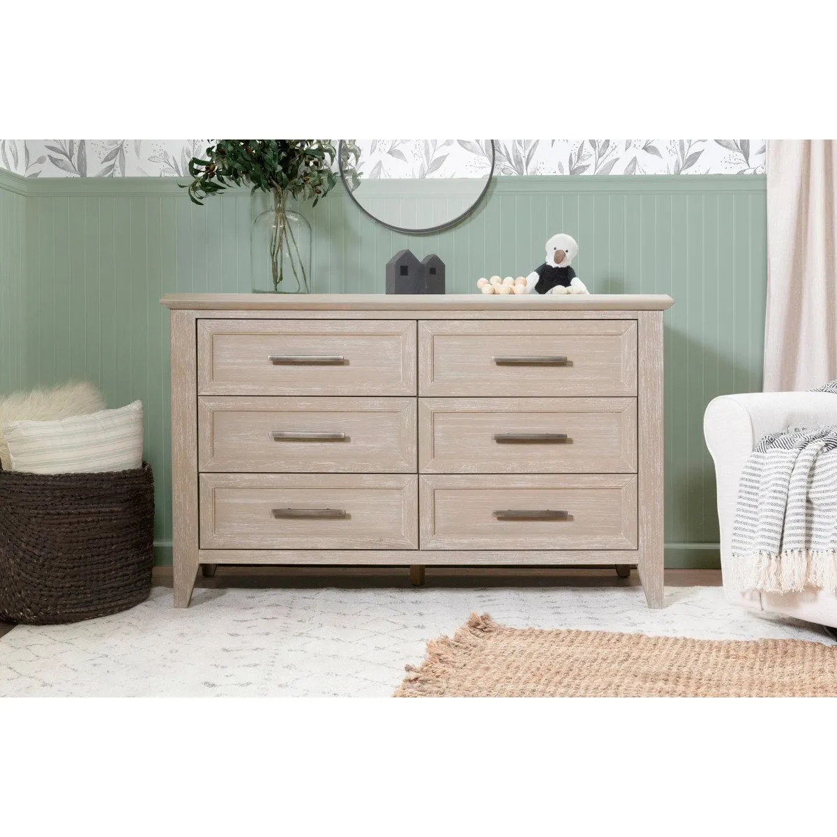 Monogram by Namesake  Beckett 6-Drawer Dresser Sandbar