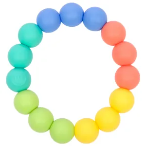 Morepeas Rainbow Ring Teether