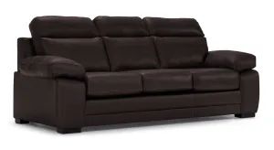Morrison II Leather Sofa - Brown