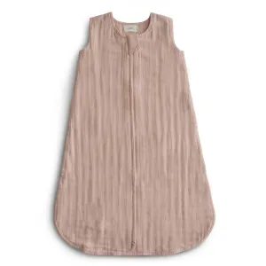 Mushie Organic Cotton Muslin Sleep Bag | Blush