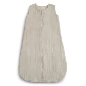 Mushie Organic Cotton Muslin Sleep Bag | Fog