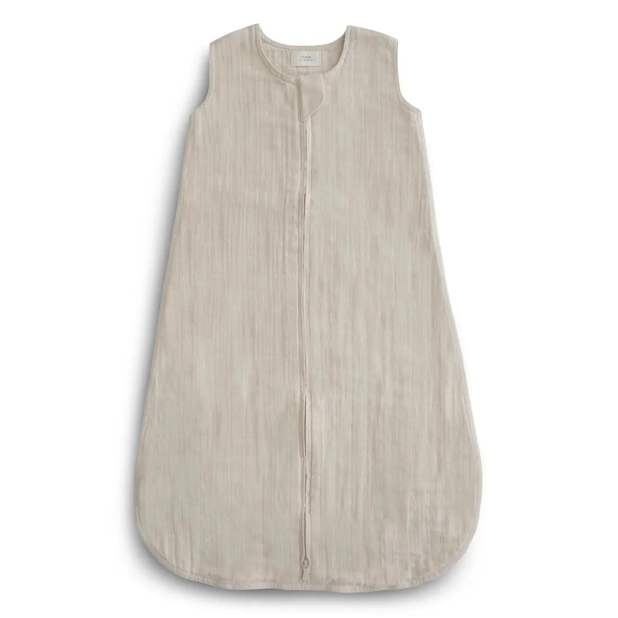 Mushie Organic Cotton Muslin Sleep Bag | Fog