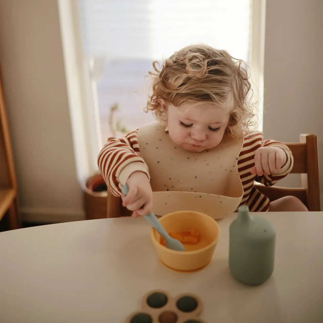 Mushie Silicone Feeding Spoons 2-Pack
