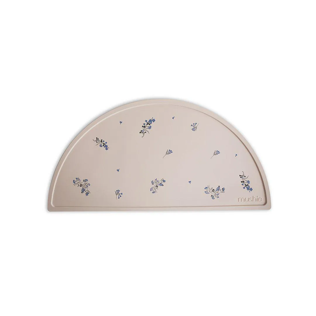 Mushie Silicone Placemat - Lilac Flowers