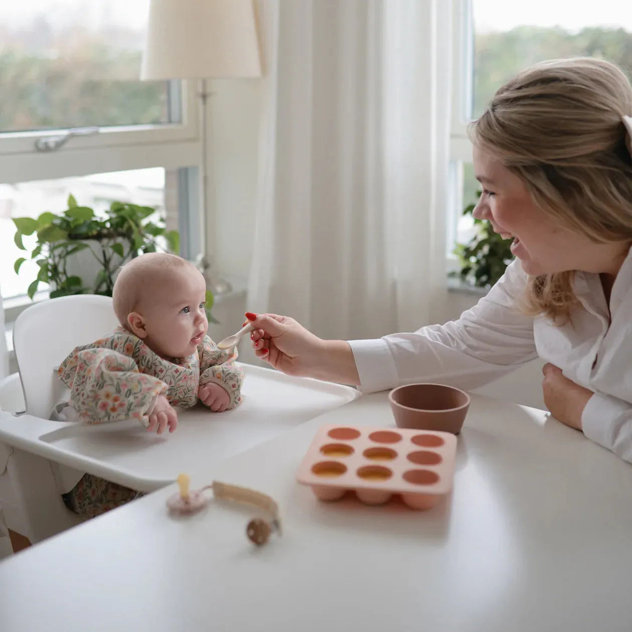 Mushie Toddler Starter Spoon Set